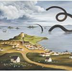 The Roundhouse 2007<br />Oil on canvas<br />123 x 240