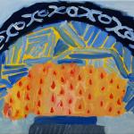 Death before dishonour (Hutt River, Bongolia), 2010, Oil on canvas, 40 x 50 cm