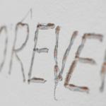 Untitled (detail), 2010 Text carved in wall with masonry drill