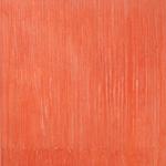 orange and pink  2010<br />             acrylic on canvas<br />		150 x 116 	      