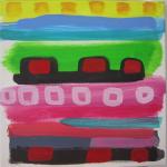 Untitled <br />2010<br />oil on linen<br />41 x 41 cm