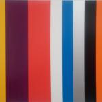 Untitled<br />2008<br />Colour Group E (Random)<br />Enamel on MDF<br />45 x 60cm
