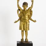 Rodney Glick<br />Everyone # 17<br />2008<br />Bronze<br />40 x 22 x 10cm