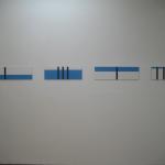 Untitled 1,5,4 & 7  2008<br />Acrylic on multiplex, variable dimensions.