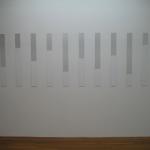 A124 - A135  2008<br />Acrylic on anodized aluminium<br />100 x 10cm